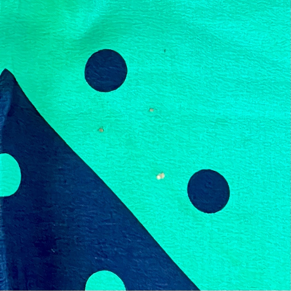 Set of 2 scarves YSL Nina Ricci Yves Saint Laurent - Picture 5 of 8